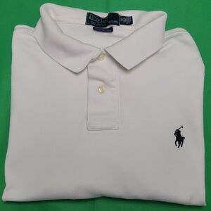 Polo by Ralph Lauren Men's White Polo Shirt